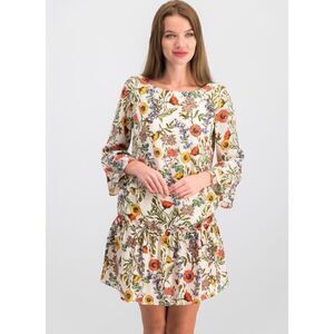 Nicole Miller Studio Floral Print Dress Size 4